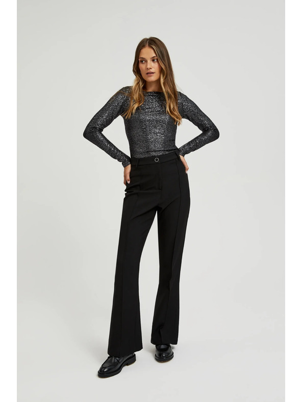 Moodo Dámske nohavice čierne