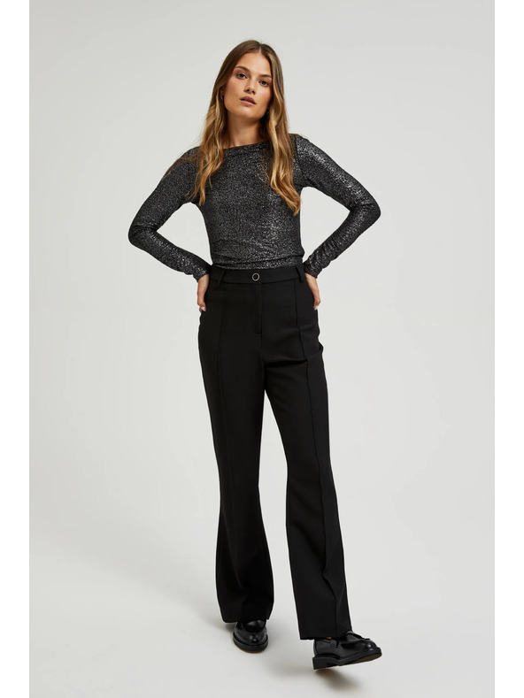 Moodo Dámske nohavice čierne