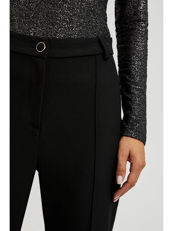 Moodo Dámske nohavice čierne