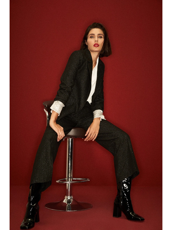 Moodo Dámske nohavice čierne