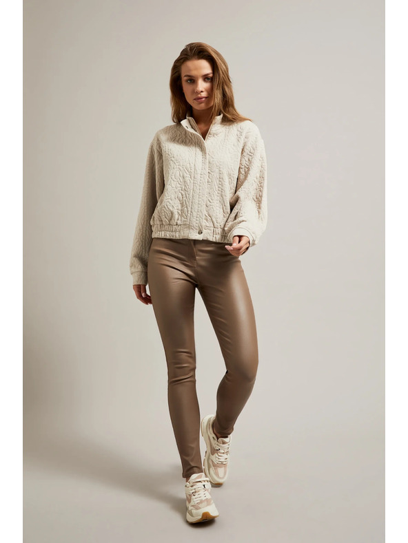 Moodo Dámske nohavice kávové