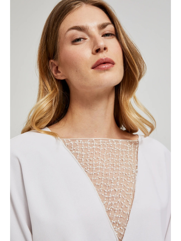 Moodo Dámska blúzka biela