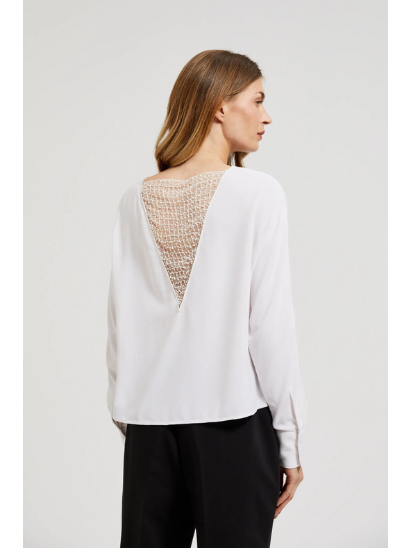Moodo Dámska blúzka biela