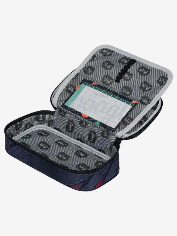 BAAGL  Sivá 3 set core lava: batoh, penál, taška Baagl