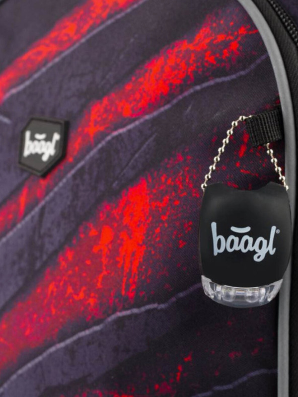 BAAGL  Sivá 3 set core lava: batoh, penál, taška Baagl