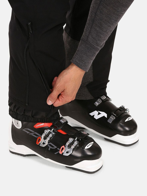 Kilpi Čierne pánske lyžiarske nohavice Kilpi MIMAS