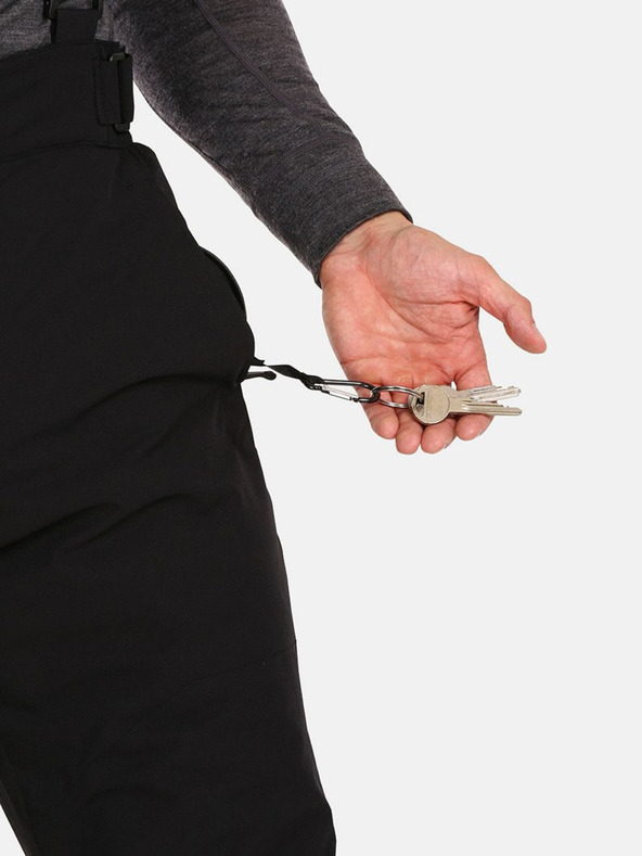 Kilpi Čierne pánske lyžiarske nohavice Kilpi MIMAS