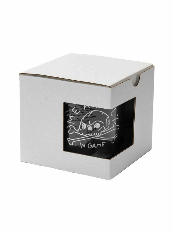 Meatfly Meatfly plechový hrnček Enamel 0,4 L | Čierna | Objem 0,4 L