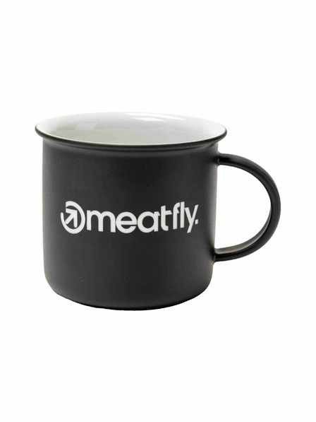 Meatfly Meatfly hrnček 0,46 L | Čierna | Objem 0,46 L
