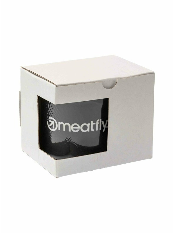 Meatfly Meatfly hrnček 0,46 L | Čierna | Objem 0,46 L