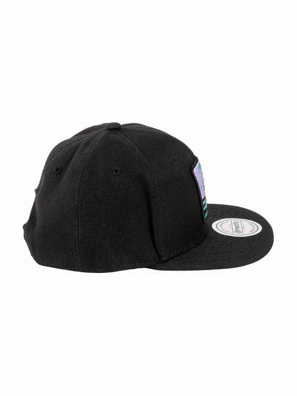 Meatfly Meatfly šiltovka Alfy Snapback Black Tomcat | Čierna