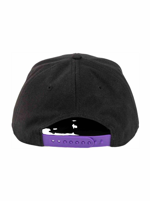 Meatfly Meatfly šiltovka Alfy Snapback Black Tomcat | Čierna