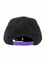 Meatfly Meatfly šiltovka Alfy Snapback Black Tomcat | Čierna