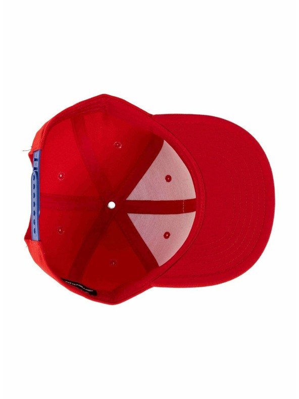 Meatfly Meatfly šiltovka Alfy Snapback Red Tomcat | Červená
