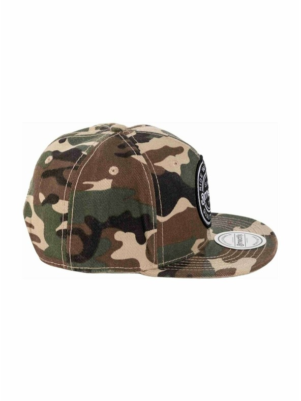 Meatfly Meatfly šiltovka Alfy Snapback Camo Label | Maskáč