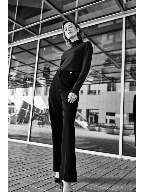 Moodo Čierne nohavice Moodo