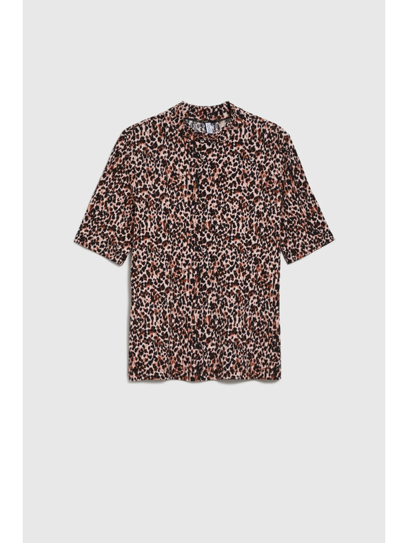 Moodo Vzorovaný top so stojačikom Moodo