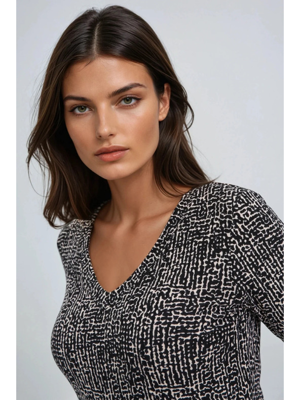 Moodo Vzorovaná blúzka Moodo