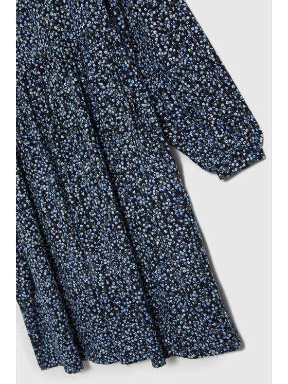 Moodo Modré vzorované šaty Moodo