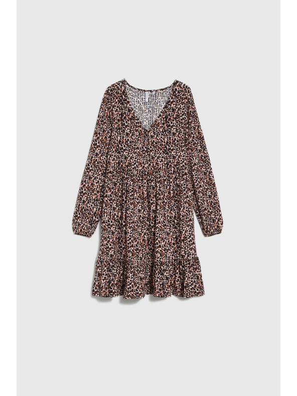 Moodo Voľné vzorované šaty Moodo