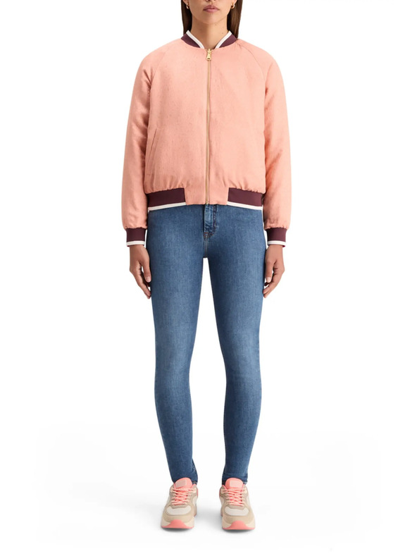 Scotch & Soda Scotch & Soda dámska kvetinová obojstranná bunda