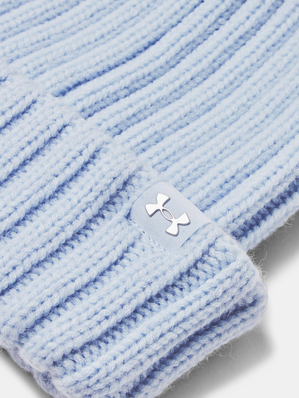 Under Armour Čiapka Under Armour W Halftime Pom Beanie-BLU