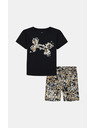 Under Armour Dievčenský set Under Armour UA PRINTED BIKE SHORT SET-BLK