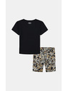 Under Armour Dievčenský set Under Armour UA PRINTED BIKE SHORT SET-BLK