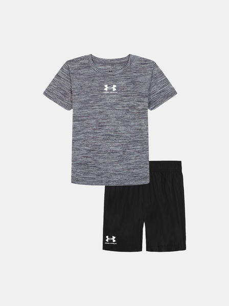 Under Armour Chlapčenský set Under Armour UA TWIST WOVEN SHORT SET-GRY