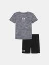 Under Armour Chlapčenský set Under Armour UA TWIST WOVEN SHORT SET-GRY