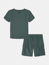 Under Armour Chlapčenský set Under Armour UA CARGO SHORT SET-GRN