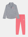 Under Armour Dievčenský set Under Armour UA 1/4 ZIP LEGGING SET