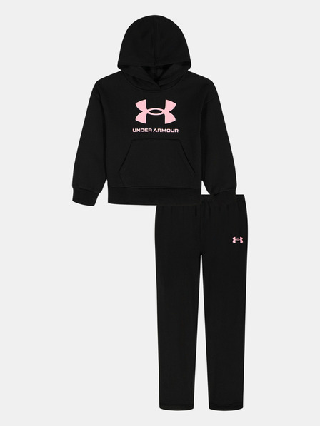 Under Armour Dievčenský set Under Armour UA RIVAL PULLOVER SET