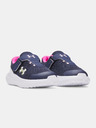 Under Armour Dievčenské topánky Under Armour UA GINF Surge 4 AC-BLU