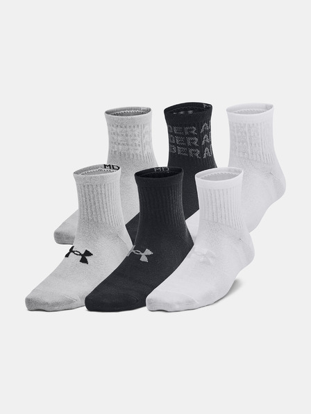 Under Armour Detské ponožky Under Armour Yth UA Essential Qtr (6 párov)
