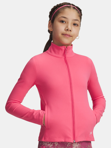 Under Armour Dievčenská bunda Under Armour Motion Jacket-PNK