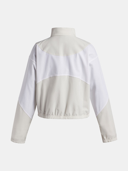 Under Armour Dievčenská bunda Under Armour UA Rival Woven Jacket-WHT