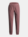 Under Armour Dievčenské tepláky Under Armour UA Rival Woven Jogger-BRN
