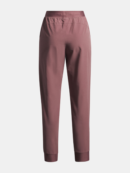 Under Armour Dievčenské tepláky Under Armour UA Rival Woven Jogger-BRN