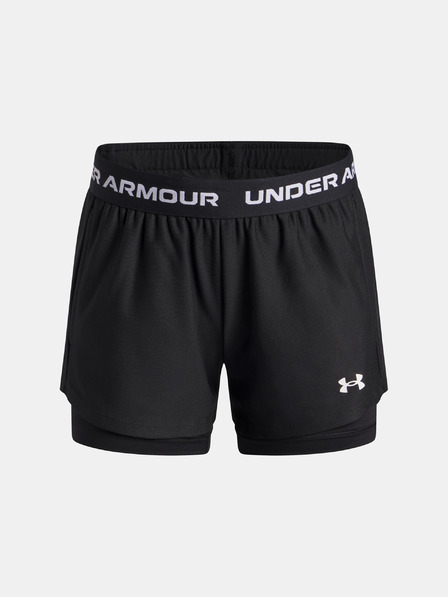 Under Armour Dievčenské kraťasy Under Armour UA Tech Play Up 2n1 Short-BLK