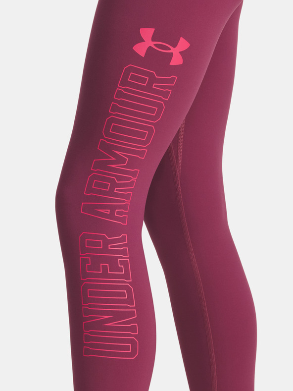 Under Armour Dievčenské legíny Under Armour UA Motion Branded Legging-RED
