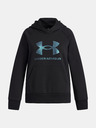 Under Armour Dievčenská mikina Under Armour UA Rival Flc Shimmer Hdy-BLK