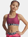 Under Armour Dievčenská podprsenka Under Armour G Crossback Bra-RED