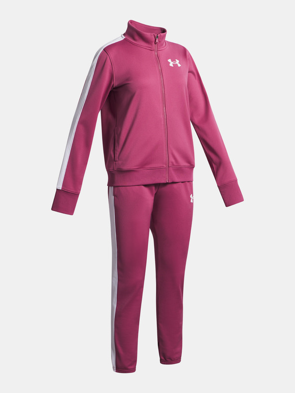 Under Armour Dievčenská súprava Under Armour UA Knit Track Suit-RED