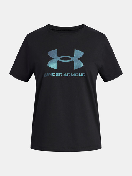 Under Armour Dievčenské tričko Under Armour UA G Rival Shimmer SS-BLK