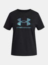Under Armour Dievčenské tričko Under Armour UA G Rival Shimmer SS-BLK