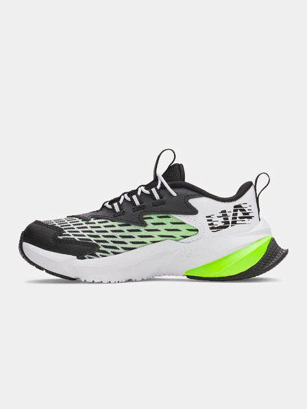 Under Armour Chlapčenské topánky Under Armour UA BPS Scramjet 7-WHT