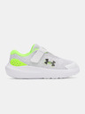 Under Armour Chlapčenské topánky Under Armour UA BINF Surge 4 AC-WHT