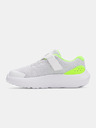 Under Armour Chlapčenské topánky Under Armour UA BINF Surge 4 AC-WHT