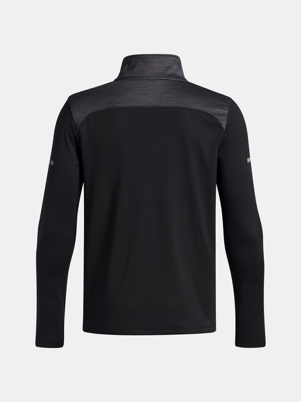 Under Armour Chlapčenské tričko Under Armour UA Tech Utility 1/4 Zip-BLK